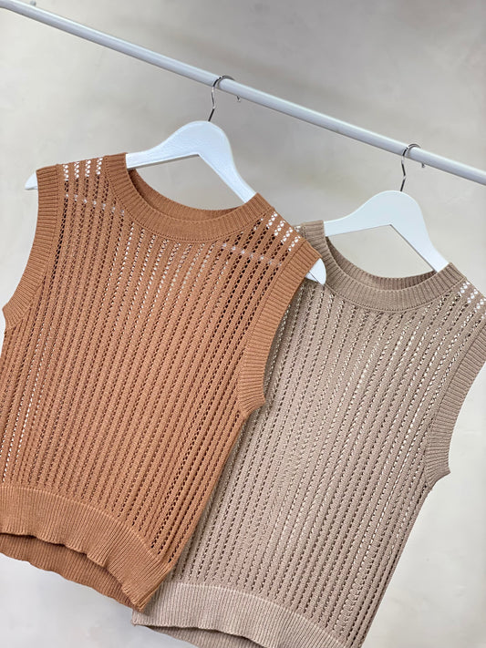 RIGHT THROUGH KNIT TOP